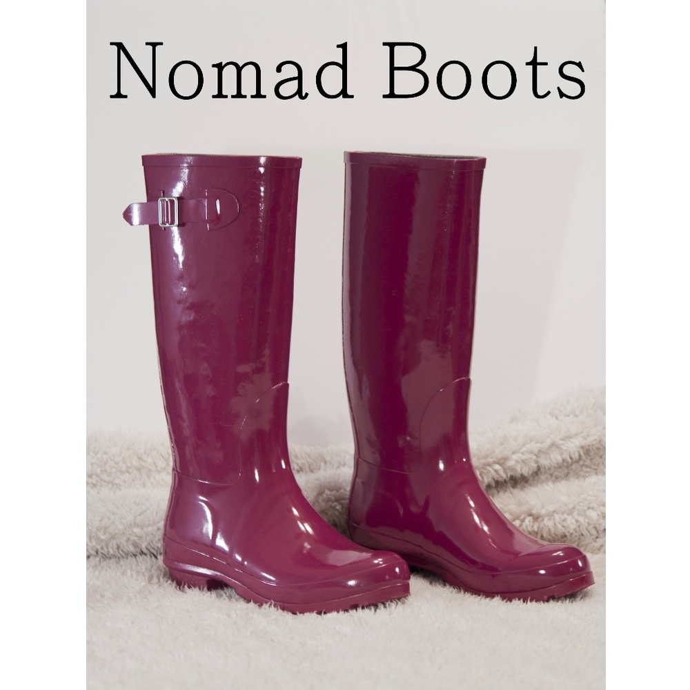 Rubber Rain Boot - Hurricane II 2 - Berry